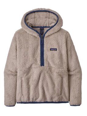 Patagonia Los Gatos Fleece Hoodie – Size Large – Beige/Tan